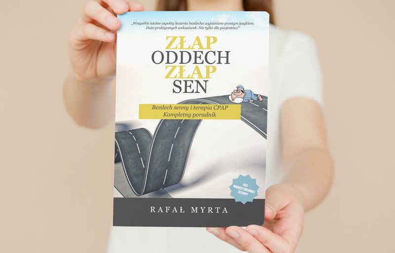 Książka Złap oddech, złap sen - okładka